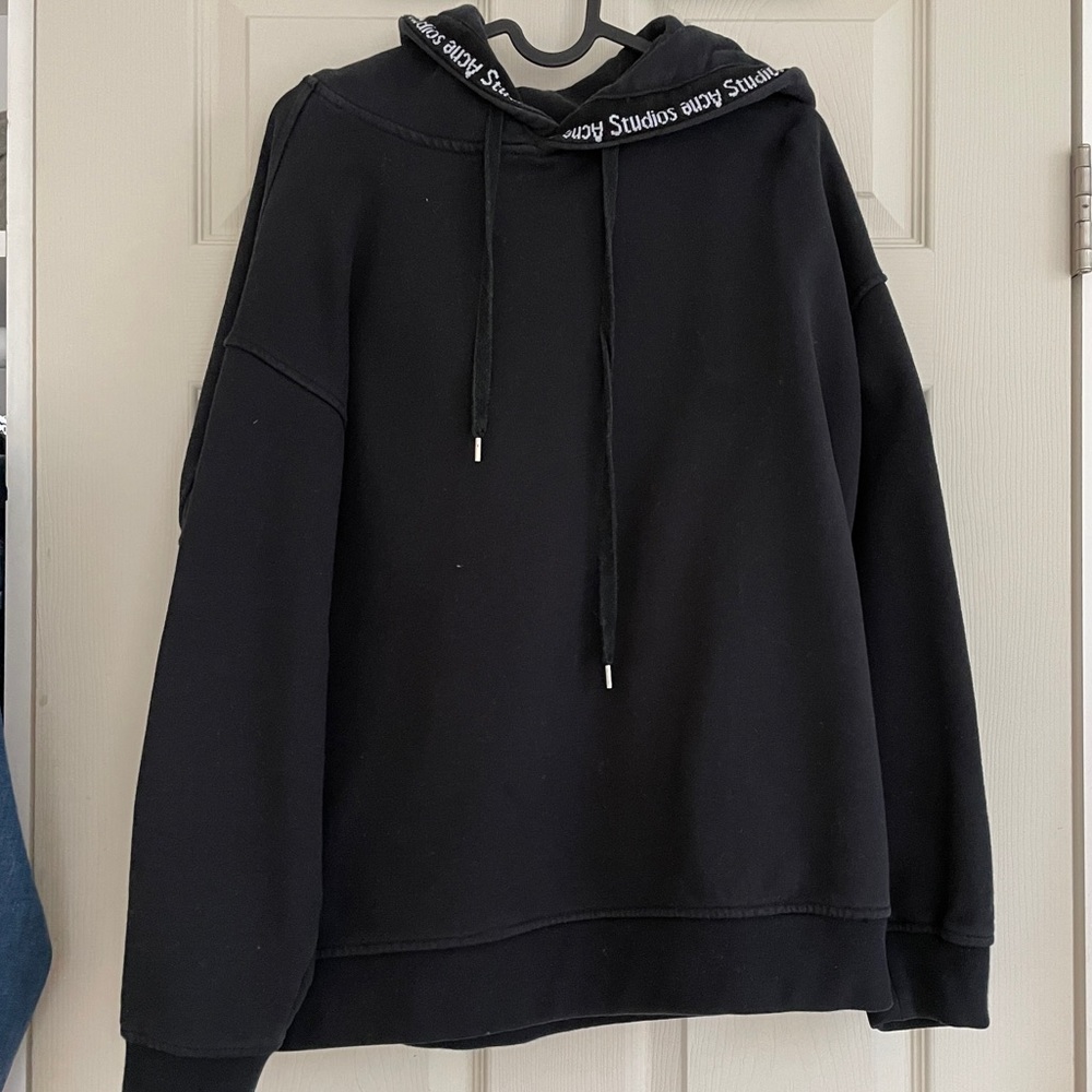 Acne Studios Sweater Black Hoddie Top